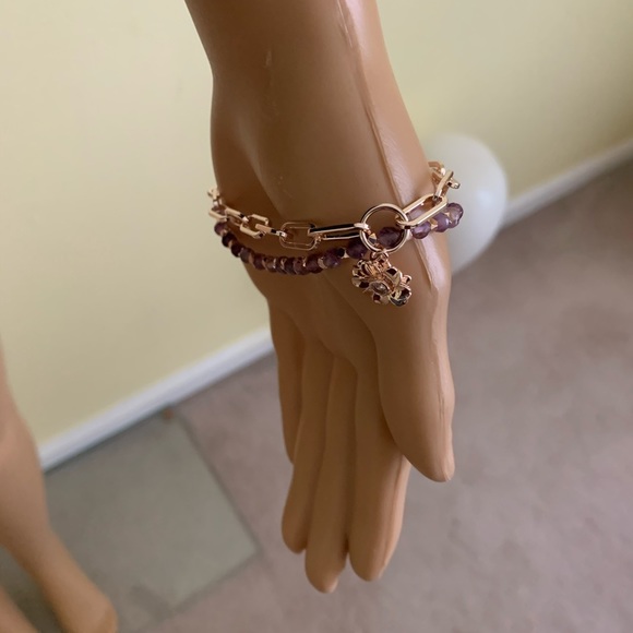 Unwritten bracelet Genuine Amethyst Doub… - Picture 7 of 7